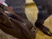 AngelaDoll - Je propose à mon banquier de lui vider les couilles pour avaler sperme 11/16
