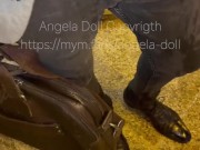 AngelaDoll - Je propose à mon banquier de lui vider les couilles pour avaler sperme 12/16