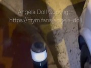 AngelaDoll - Je propose à mon banquier de lui vider les couilles pour avaler sperme 13/16