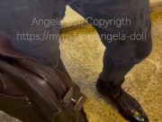 AngelaDoll - Je propose à mon banquier de lui vider les couilles pour avaler sperme 9/16