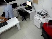 Girl boss fucks her coworker next to the assitent 6/16