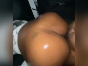 Jumbo Booty Ebony fucks Tinder Date in Public 13/16