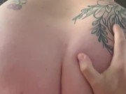 Tinder date gets a riding creampie  15/16