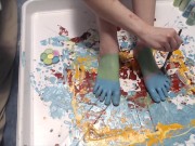 Feet painting compilations 13/16