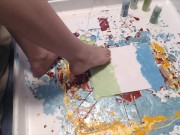 Feet painting compilations 8/16