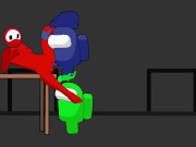 AMONG US, horny imposter 8/16