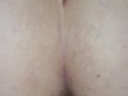 BBW GETS POUNDED FROM BEHIND TILL HE CUMS ALL OVER HER BIG WHITE ASS 8/16