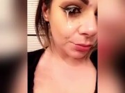 Smoking a cigarette with a big hot load on my face (fan request)  16/16