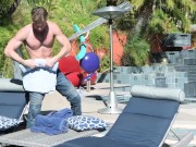 American pornstar Ivy Lebelle fucks hardcore and gets cum all over her juicy tits 1/16