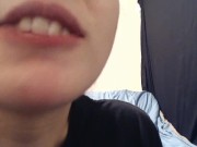 Chewing asmr with nice juicy grapes 11/16