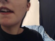 Chewing asmr with nice juicy grapes 3/16