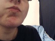 Chewing asmr with nice juicy grapes 4/16