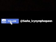 Cum Whore Sasha Ivy Facial Compilation Teaser Available on OnlyFans 1/16