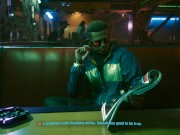 Exploring Cyberpunk 2077 Street Part One Detective V is Porn 9/16