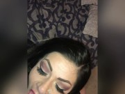 I fuckin love when he cums all over my face (sneak peak from new vid about to drop) 10/16