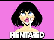 Hentaied - Amazing Cute Redhead Hot Solo Masturbation With A Huge Dildo & Perfect Ahegao Cumshot 1/16