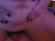 Surprise cream pie in Wife’s friend. She tries to finger it out 5/16