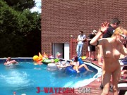 3-Way Porn - Inked Punkette Banged in 3Some during Exterior Orgy 16/16