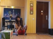 FUN & Enjoy from EXHIBITIONISM exposure during last Amazon Delivery #Surprise for Delivery Guy 14/16