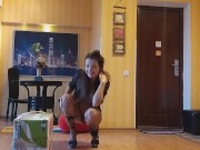 FUN & Enjoy from EXHIBITIONISM exposure during last Amazon Delivery #Surprise for Delivery Guy 16/16