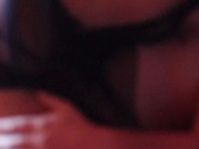 MASTURBATION - RIDING WITH LENGERIE DRESS - CREAMPIE 13/16