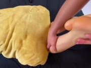 HOT MILF RUBBED IN OIL-BREASTS, BODY, FEET... 5/16