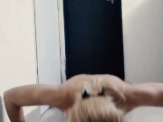 Tik Tok Stripping Push-ups training 12/16