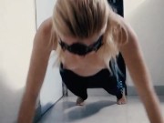 Tik Tok Stripping Push-ups training 4/16