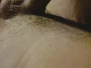 Sloppy blowjob, doggystyle and cum on tight ass hole 1/16