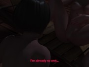 Cunnilingus Outdoor: Lesbian Licks Smelling Wet Cunt (Sound) - Part 4 9/16