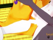 Digimon Hentai - Taomon & Grey Fox Hard Sex 2/2 7/16