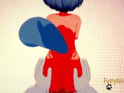 BNA Hentai - Michiru Yiff at Toilet 3/3 1/16