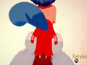 BNA Hentai - Michiru Yiff at Toilet 3/3 6/16