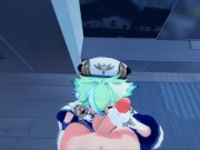 Genshin Impact Hentai - Sucrose gets fucked from your POV, cum inside her pussy. 3/16