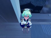 Genshin Impact Hentai - Sucrose gets fucked from your POV, cum inside her pussy. 5/16