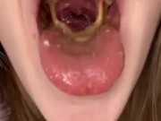 Christmas cookie chewing. Food fetish  10/16