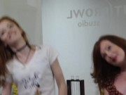 Two Redheads Have a Dance-off 16/16