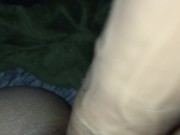 Wet pussy rubbed with big cock toy - Volume Up 11/16