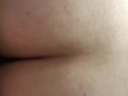 Husband gets sloppy seconds after bull leaves me filled  15/16