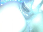Amateur Servicing Herself with Bottle 3/16