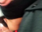 He cums on her panties before the christmas party starts 7/16