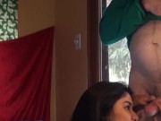 VR Blowjob BTS with Viva Athena