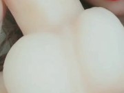 素人変態日本人女子が睾丸とアナルを舐め回し手コキとパイズリでマゾ男を射精させる 1/16