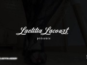 Mon ensemble de lingerie en dentelle, porte jaretelles et bas, ainsi que mes talons 1/16