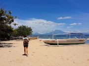 EXTREME Public PEE from Boat at Tropical Beach Shore 4/16