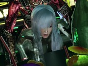 skyrim sexy latex catsuit girl X monster 6/16