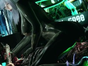 skyrim sexy latex catsuit girl X monster 8/16