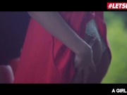 AGirlKnows - Vanessa Decker And Angel Wicky Big Tits Czech Teens Outdoor Lesbian Sex - LETSDOEIT 2/16