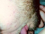 Serious squirt into his hand after he licks my clit 9/16