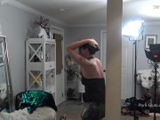 MILF in sexy lingerie gets her wet pussy licked in amateur video 11/16